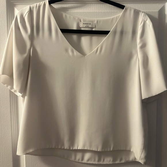 Babaton Tops - BABATON White Blouse